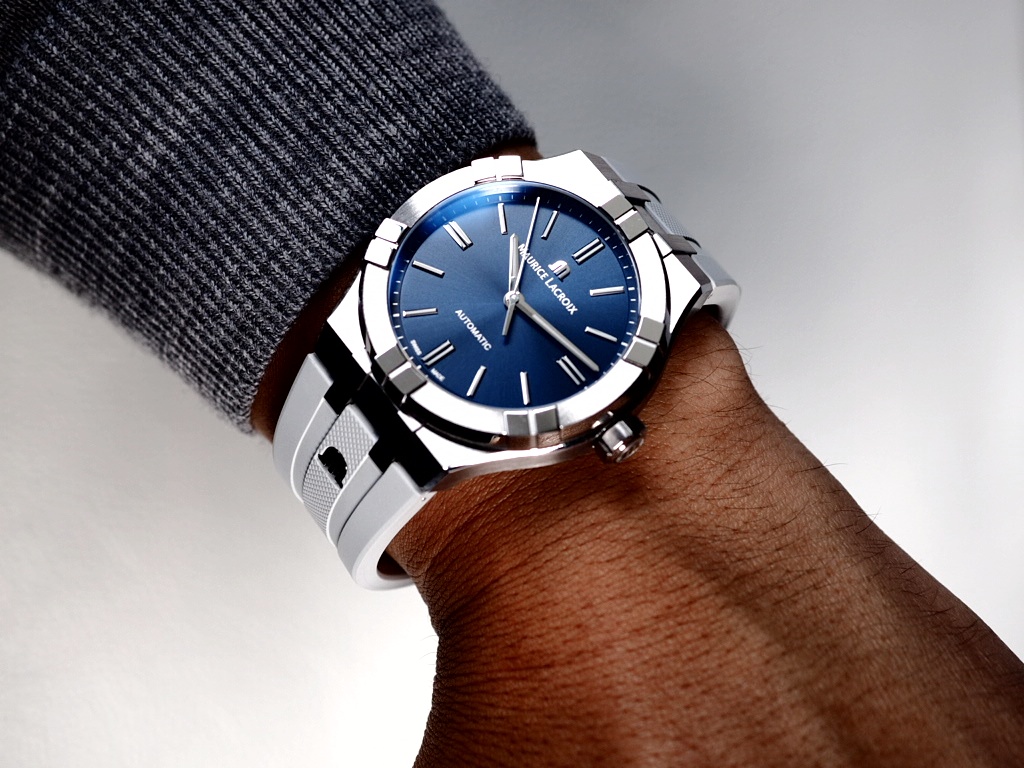 モーリスラクロア 替えバンド ラバーバンド AI6008 42mm用 MAURICE